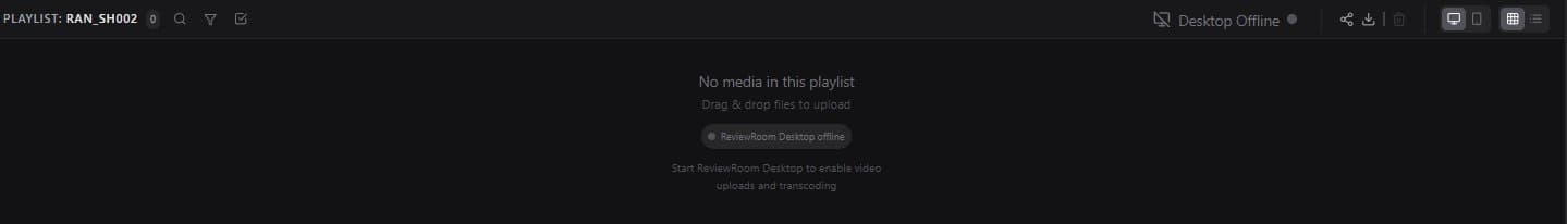 Desktop client shows as offline